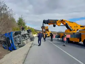 Eskişehir'de Tanker Kazası: 1 Ölü