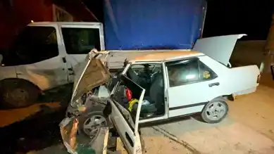Alkollü Sürücü Ağır Yaralı!Eskişehir Kazası