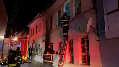 Eskişehir'de Ev Yangını: Eşyalar Küle Dönmüş