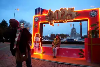 Eskişehir'de 2025 Temalı Fotoğraf Alanı