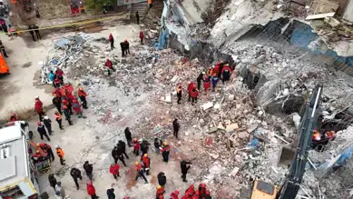 Eskişehir'de Gerçeği Aratmayan Deprem Tatbikatı