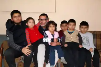 Eskişehir'de Baba 6 Çocuğuyla Tek Başına