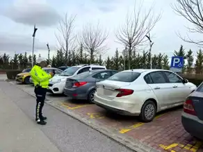 Eskişehir'de 241 Hatalı Park Cezası