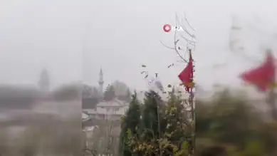 İlçede İlk Kar Yağışı