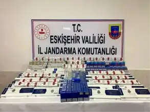 Eskişehir'de Kaçak Sigara Operasyonu: 860 Paket Ele Geçti