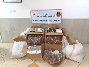 Eskişehir'de 365 Kg Kaçak Tütün Operasyonu