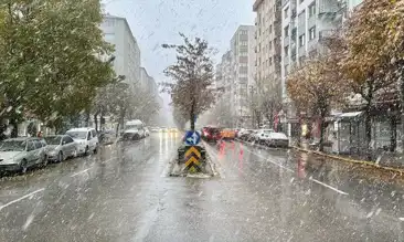 Batı Anadolu'da Kar Yağışı Başladı
