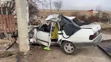 Genç Sürücü Trafik Kazasında Hayatını Kaybetti