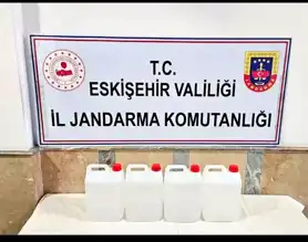 Eskişehir'de Sahte İçki Baskını: 20 Litre Etil Alkol Elde Edildi