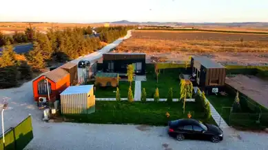 Eskişehir'de Tiny House ve Bungalov Modası