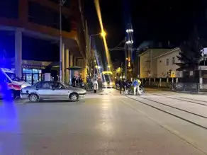 Eskişehir'de Trafik Kazası: Tramvay Seferleri Aksadı
