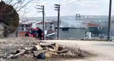 Eskişehir Odunpazarı'nda Trafo Yangını