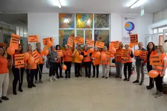 Üniversitede Kadına Şiddete Karşı Seminer