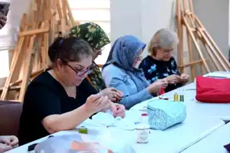 Eskişehir'de İğne Oyası Atölyesi Tam Gaz!