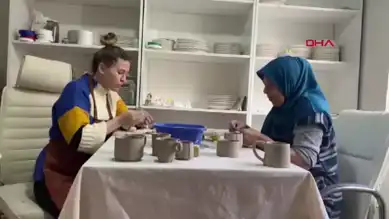 Anne-Kız Seramik Atölyesi Açtı