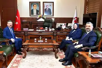 RTÜK Başkanı Şahin, Eskişehir Valisi'ni Ziyaret Etti