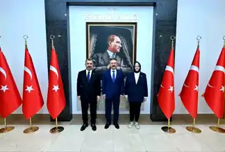 RTÜK Başkanı Şahin, Eskişehir'de Vali Aksoy'u Ziyaret Etti