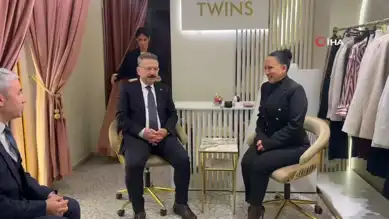 Vali, Engelli Girişimcileri Ziyaret Etti