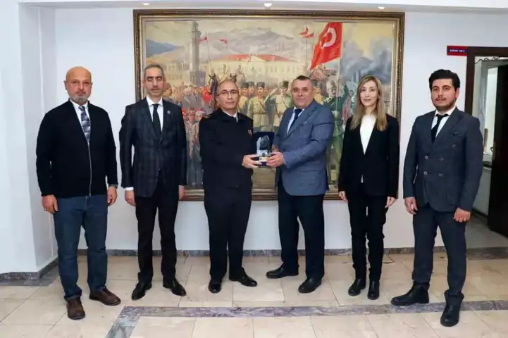EMŞAV, İl Jandarma Komutanlığını Ziyaret Etti