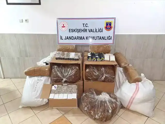 Eskişehir'de 365 Kg Kaçak Tütün Operasyonu