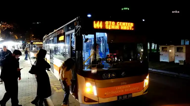 Eskişehir'de Kadınlara Özel Otobüs Uygulaması