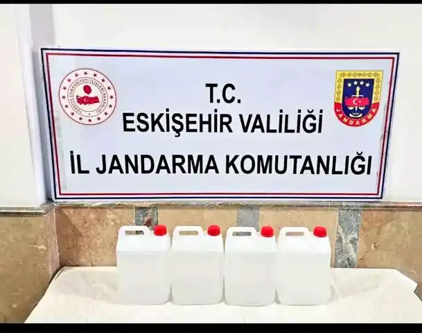 Eskişehir'de Sahte İçki Baskını: 20 Litre Etil Alkol Elde Edildi