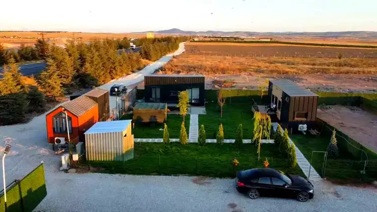 Eskişehir'de Tiny House ve Bungalov Modası