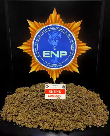 Eskişehir'de 5 Kilo Skunk Ele Geçirildi, 1 Tutuklama