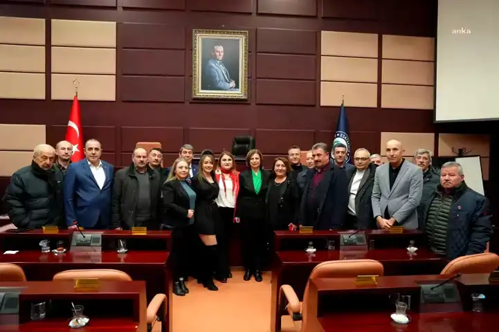 Muhtarlar, Eskişehir Belediye Başkanı'nı Ziyaret Etti